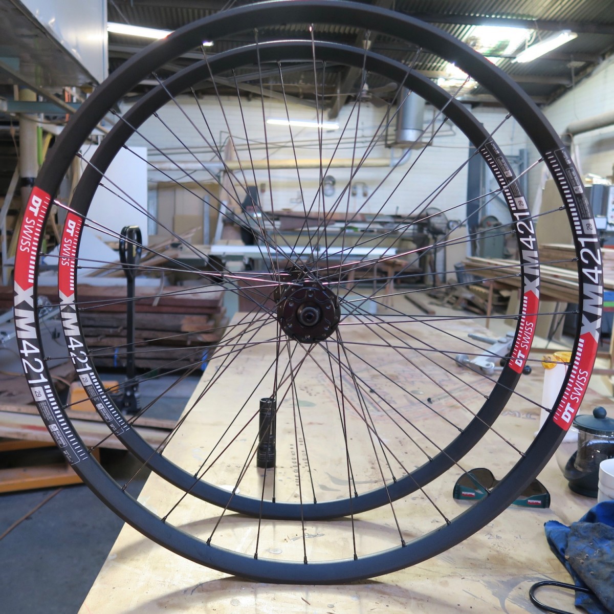 Mikes' DT Swiss XM421 and 350 29er wheelset - Melody Wheels